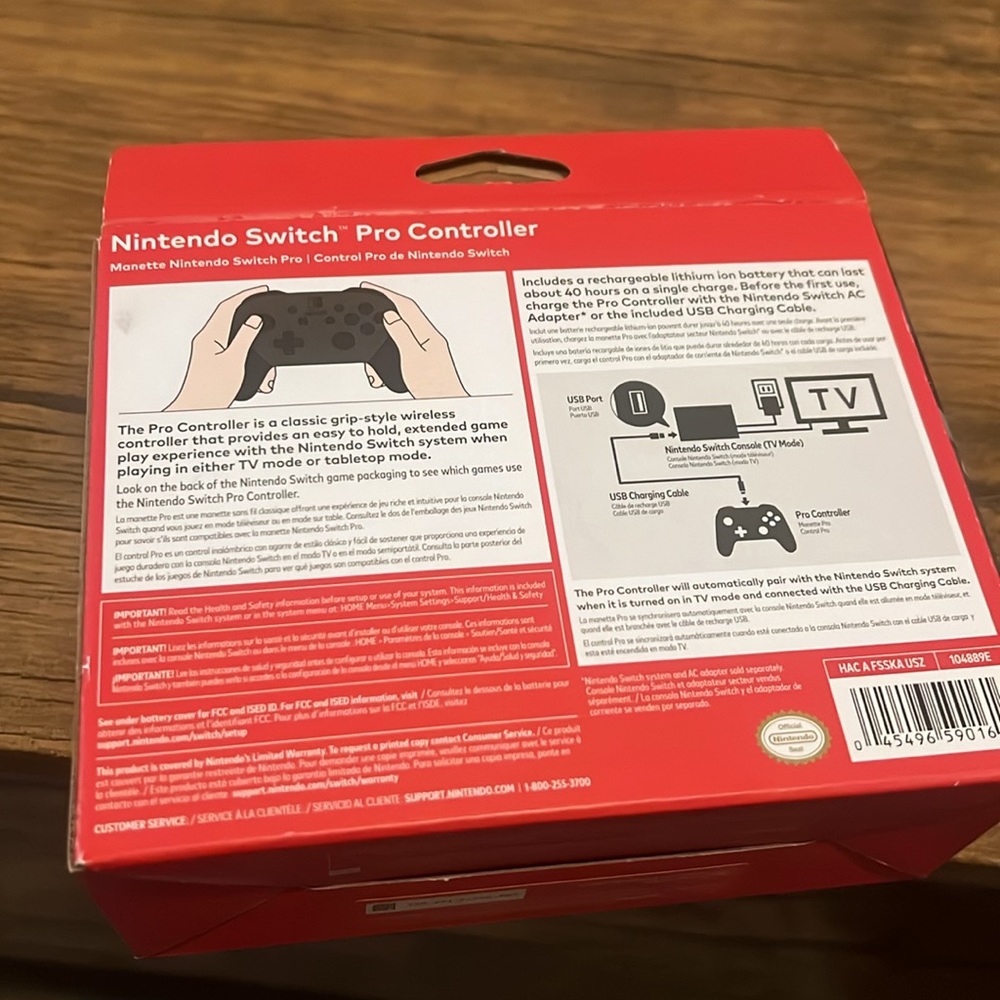 Nintendo switch pro controller - Picture 3 of 3